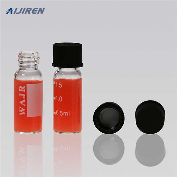 11mm Aluminum Cap And Septa hplc sampler vials